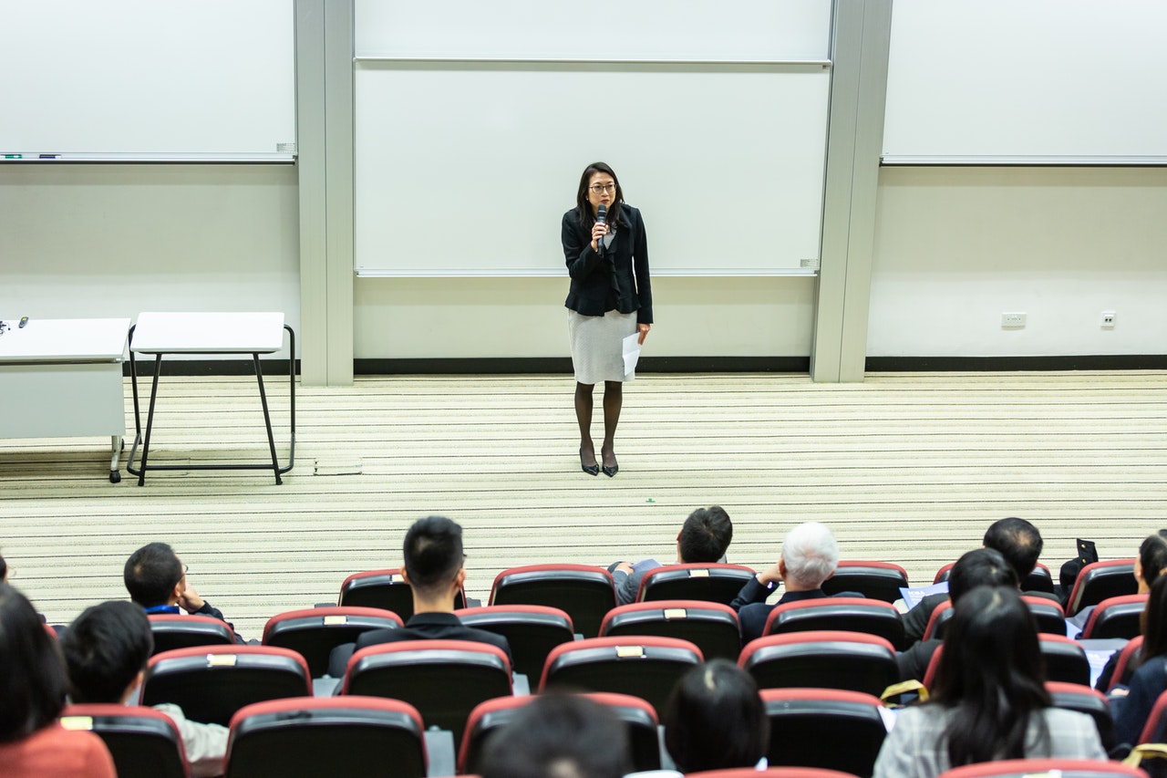 Practice makes perfect when it comes to public speaking